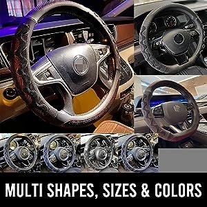 multi shapes, sizes, colors